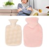 PVC Hot Water Bag with Soft Plush Cover Leakproof Winter