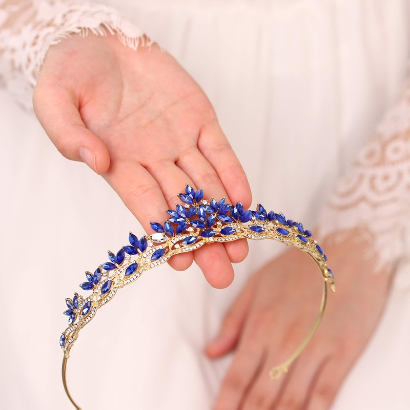 Aularso - Juego de tiaras y coronas de princesa para