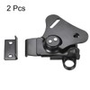 uxcell 2.56-inch Iron Spring Loaded Butterfly Twist Latch Keeper Toggle