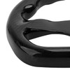 HIWOWSPORT Carbon Fiber Racing Steering Wheel Flat Bottom 320mm Diameter