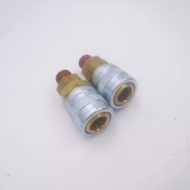 Foster 2 Pack Foster Quick Connect 1/4" Male NPT Air Hose Coupler M Style Fitting