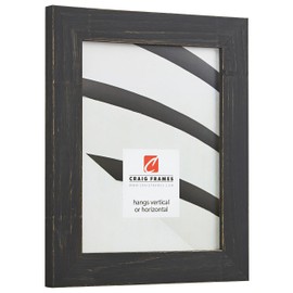 Craig Frames Jasper Picture Frame, 20 x 24 Inch, Country Charcoal Black