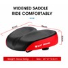 Wide Comfort Bike Saddle for Commuting – Dual Shock Absorption