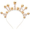 ARATLENCH Disco Ball Headband for Women Rhinestone DISCO Letter Hairband