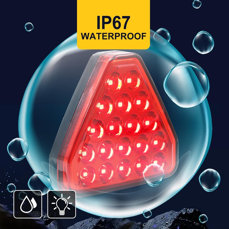 NWpangu Car Rear Light, High Position 3rd Brake Light Universal