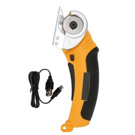 Cordless Electric Scissors Ergonomic Mini Rotary Cutter with Safety Lock for Carpet Cutter Tool