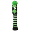 Knit Golf Cover Headcover Utility UT Cover with Pendant (Green)