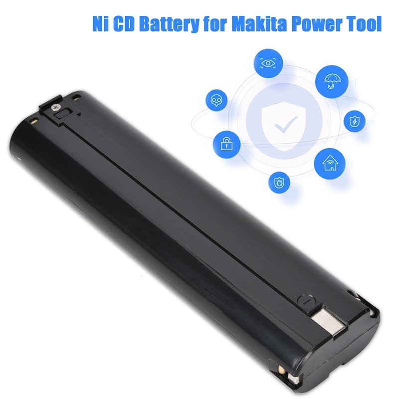 2000mAh Large Capacity Rechargeable Battery for Makita Drill 9.6V Fast