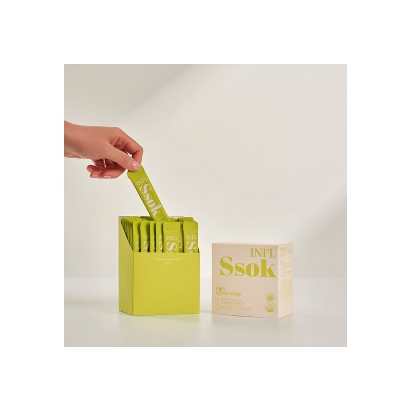 Influ [2-Week Set] Infl-ssok Snowflake Psyllium Husk Dietary Fiber 1