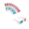 KRISMYA 3D Glasses for Movies,10 Pairs 3D Glasses Red and