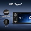 Single Din Car Stereo Linux System, 6.36 Inch CarPlay &