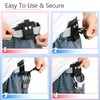 Easecos Handcuff Holster Handcuff Holder Belt Carrier for Chain/Hinged/Folding Handcuffs