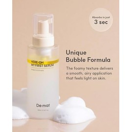 De:maf Here-Oh My First Sérum Hidratante Con Ácido Hialurónico | Sérum Facial Para Una Piel Radiante Y Reparación De La Barrera Cutánea | Sérum Coreano Para Piel Seca Y Sensible (50 Ml)