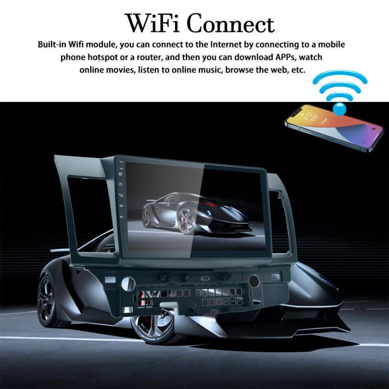 Unbranded 64G For Mitsubishi Lancer 2008-2015 Android 13 CarPlay Car