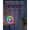 Swarmir Bluetooth Speaker with Lights, Wireless Charging Speaker, Best Birthday