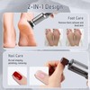 ANGNYA Electric Callus Remover for Feet with 3 Adjustable Speeds,