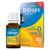 Ddrops Adults 1000IU 365 Drops - Liquid Vitamin D3 Supplement,