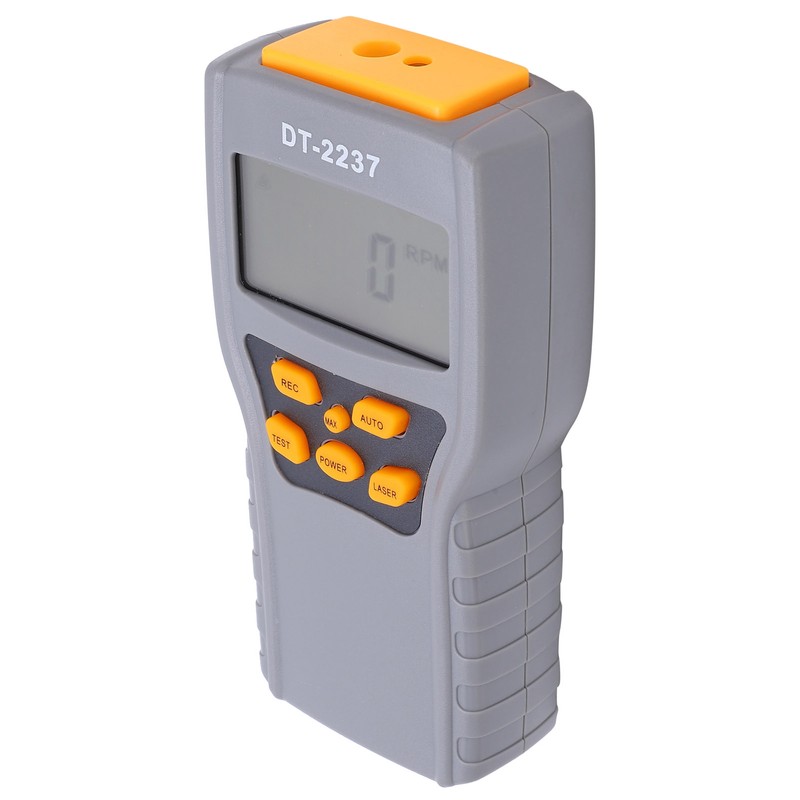 Laser Tachometer 2Gear NonContact LCD Digital Display HighAccuracy Speed Measuring