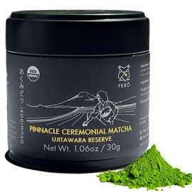 FKRO Té Verde Matcha Orgánico En Polvo De Grado Ceremonial De Uji, Japón. Primera Cosecha, Origen Único, Sin Azúcar. Entrega Mensual Desde Japón...   
