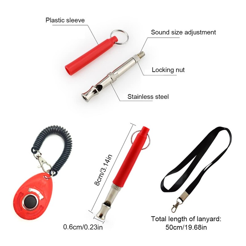 Dog Training Clickers, Whistles and Lanyards - Dog Training Accessories