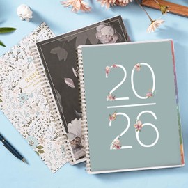 2026 Planner - Jan. 2026 - Dec. 2026, 8.5" x 11" Planner Weekly and Monthly, Calendar Planner 2026 with 3 Interchangeable & Waterproof Covers, 12 Monthly Tabs