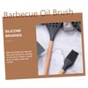 Mipcase 2sets Pastry Brush with Wooden Handle High Temperature Resistant