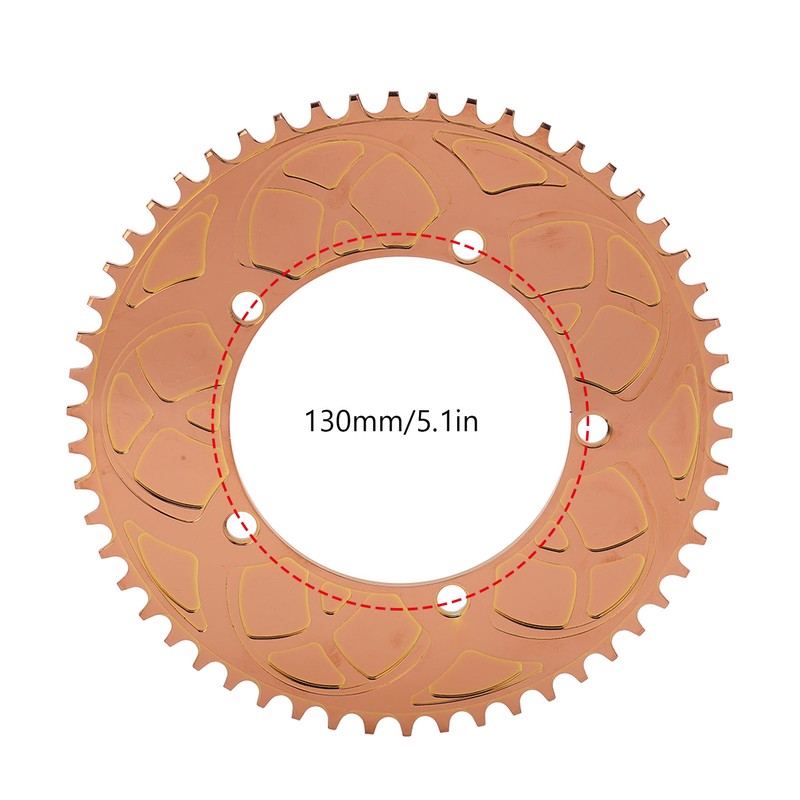 BOLANY 130BCD Bike Chainring 54T Positive Negative Tooth Single Disc