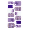 Nailholic Push Up Nail Stickers 07 Marsh Purple 12 Sheets