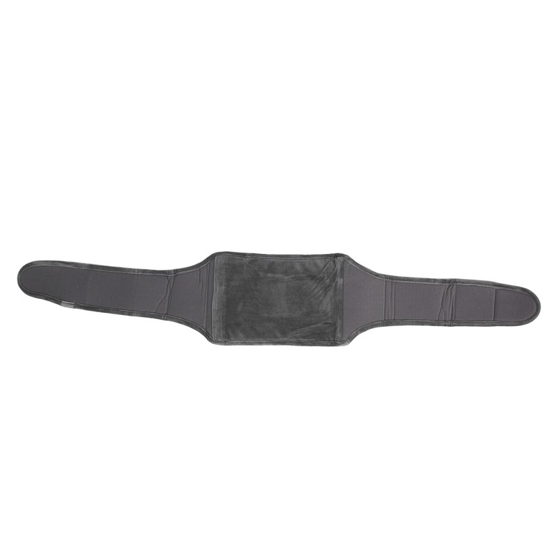 Uterus Warming Waist Belt Dark Gray Adjustable Thick Soft Plush