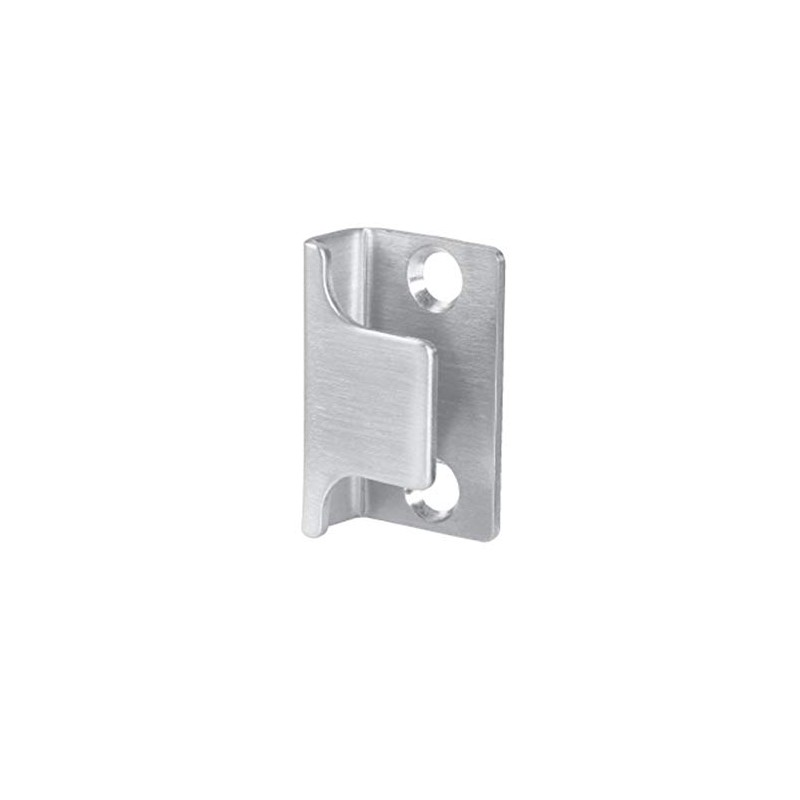 Cubicle Lock Keep U Shaped in Satin Stainless Steel for