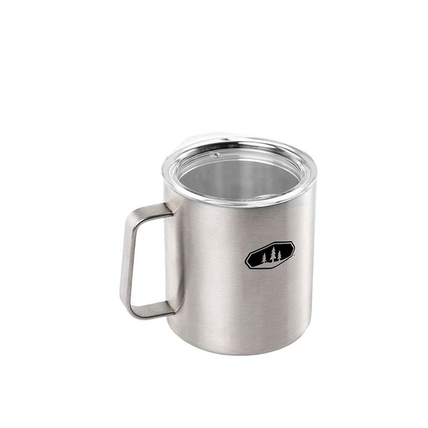 GSI 63250 Glacier Stainless Steel Camping Cup, 15 oz, Stainless