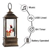 VISFLAIR 10'' Frosty's Tree Farm Snowman Musical Lighted Snow Globe