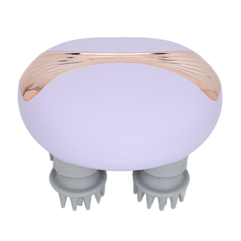 Electronic Scalp Massager Waterproof Kneading Vibration Multi Functional Rechargeable Handheld