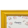 Hampton Frames PALOMA Distressed Shabby Chic Photo Frame Mustard Yellow