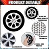 gisgfim 12 Packs Race Car Party Banners Wheel Tire Birthday