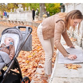 TENDS Travel Changing Mat - Waterproof, Foldable, Washable and Padded, Compact, Ideal for Baby Comfort and Cleanliness, Perfect Nappy Bag as an Original Gift for Newborns