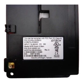 Unidad De Control Principal Usb Wqj Kiosk Iii Idvk-300001-n1