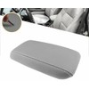 HLUCHY Gray Center Console Armrest Cover Compatible with Honda Civic