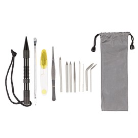Paracord Planet 12 PC FID Set – Stainless Steel – Lacing Needles/Smoothing Tool/Stitching Set for Paracord Work - DIY
