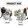 JUUDDENPARTS 50cc 4T 4-Stroke Carburetor, Replacement for Chinese 50cc 4