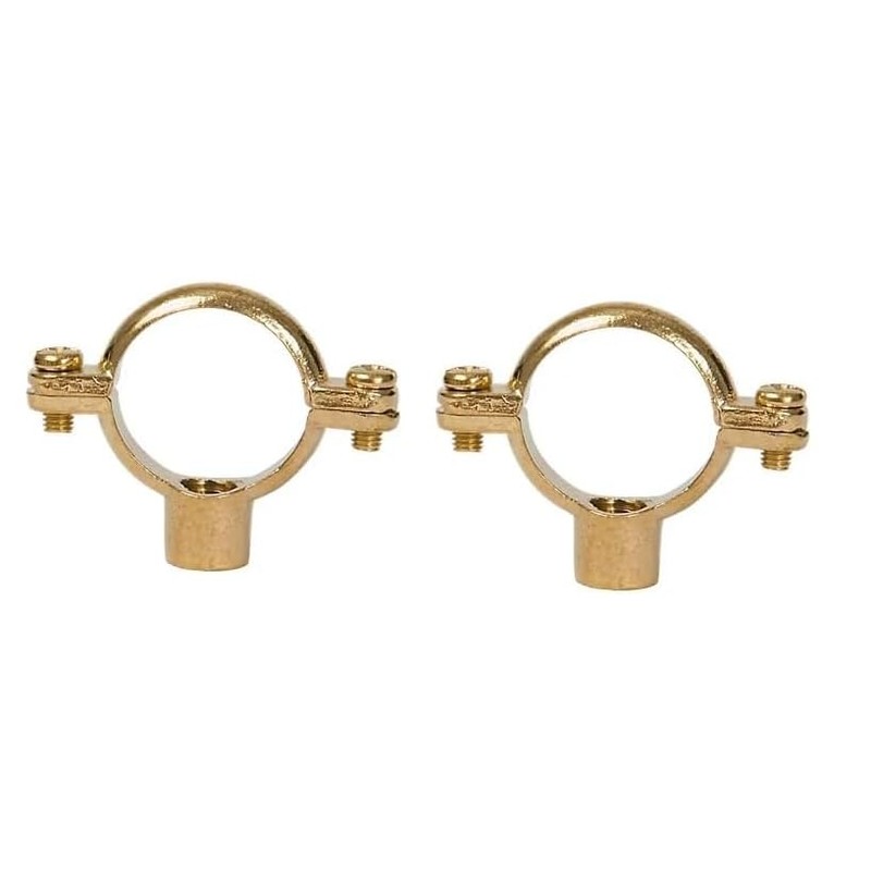 TC 22mm Solid Brass Construction Munsen Ring M10 Pipe Clip