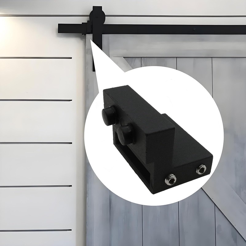 sunnates 2 PCS Barn Door Stopper for Top Track Barn