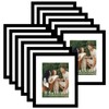 JCJMY 12 Packs 8.5 by 11 Picture Frames, Display 6x8