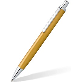 Staedtler 444 M11-3 Triplus Gold Ballpoint Pen, Medium Point, M, Triangular Shaft, Glorious Gold