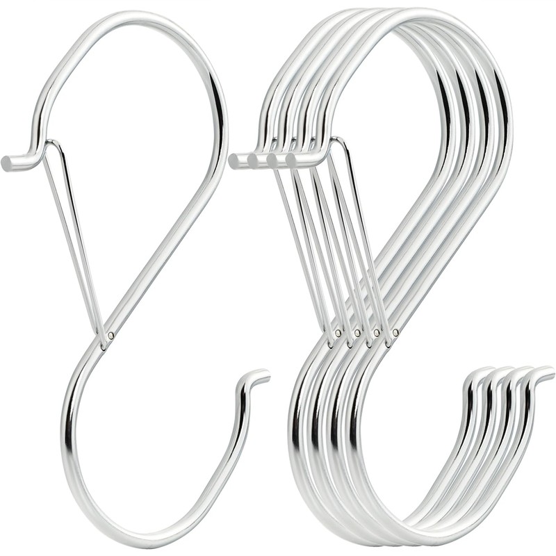Heavy Duty Large S Hooks, 4.96 inch Large S Hooks,