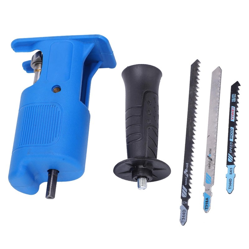 Portable Electric Reciprocating Saw Kit, Easy Installation and Disassembly, for
