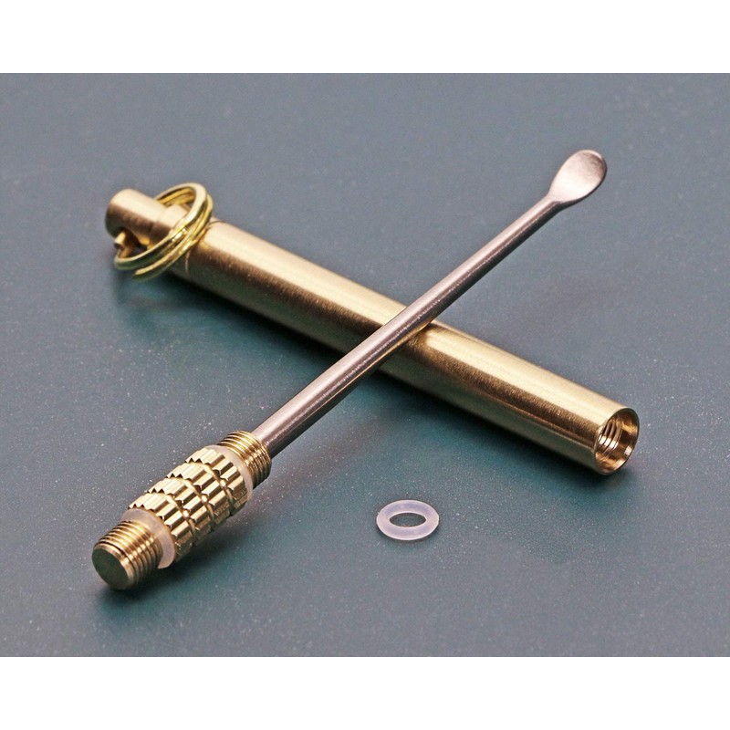 ONLYKXY Ear Wax Removal Tool,Folding Type Titanium Alloy Ear-Pick Cleaner