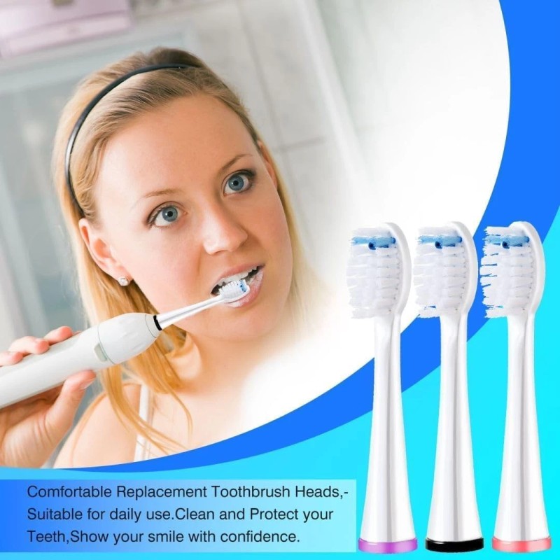 Waterpik Replacement Brush Heads for Waterpik Sonic-Fusion 2.0 Flossing Toothbrush