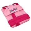 LEBENGOOD - Bathrobe for Girls, Children - 100% Cotton Oeko-Tex®