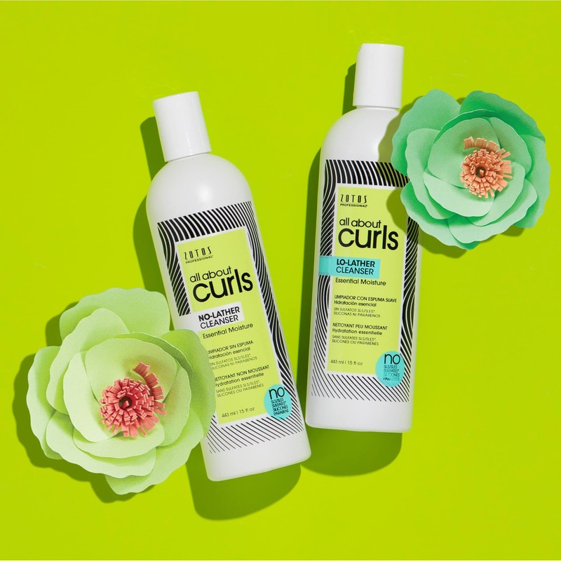 All About Curls Lo Lather Cleanser Free from SLS SLES